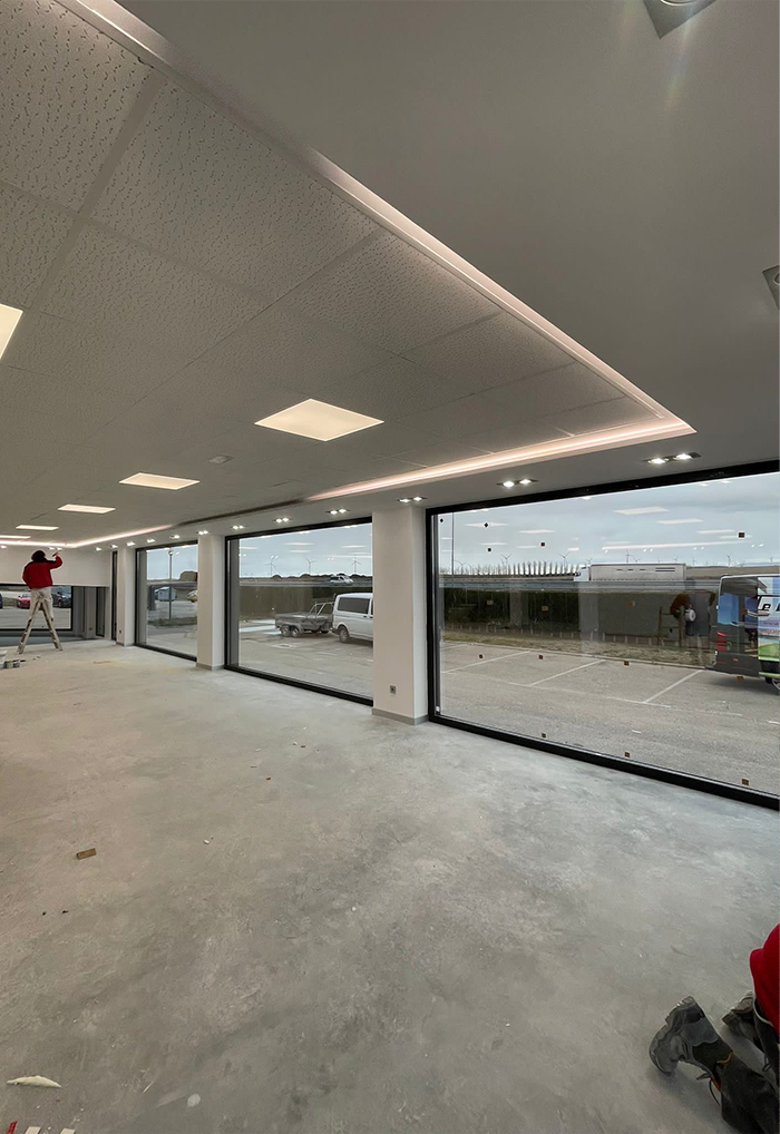 Ventanales para nave en Burgos