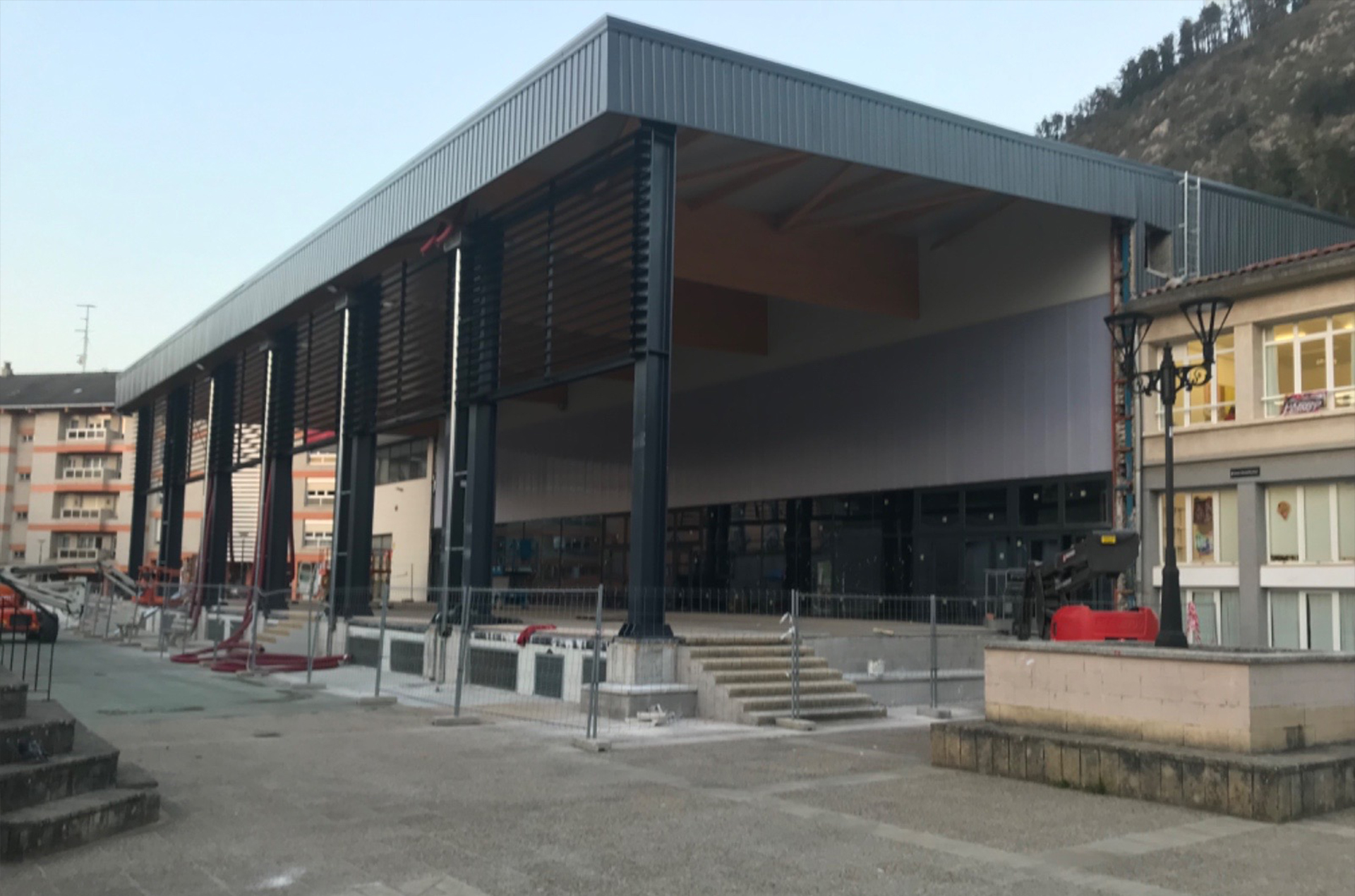 Cerramiento para rehabilitación